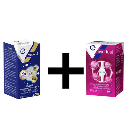 EVOPHARMA EVODUAL + MAG632 2Lİ SET - 1