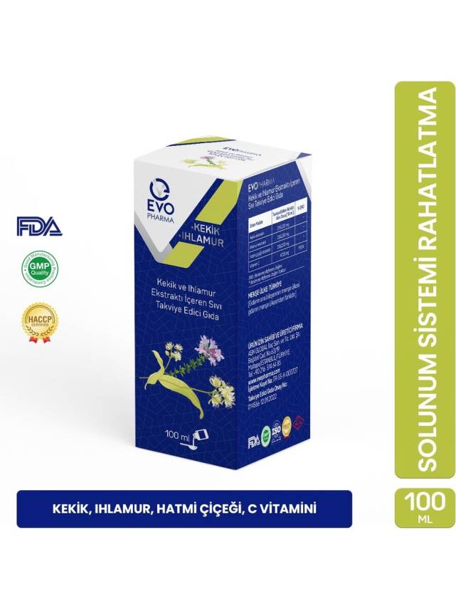 Evopharma Kekik Ihlamur 100 ml Sıvı - 1