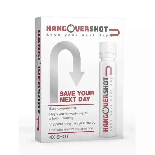 Hangovershot Save Your Next Day 25 ml 4 Shot - 1