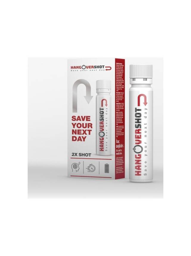 Hangovershot Save Your Next Day 25 ML x 2 Shot - 1