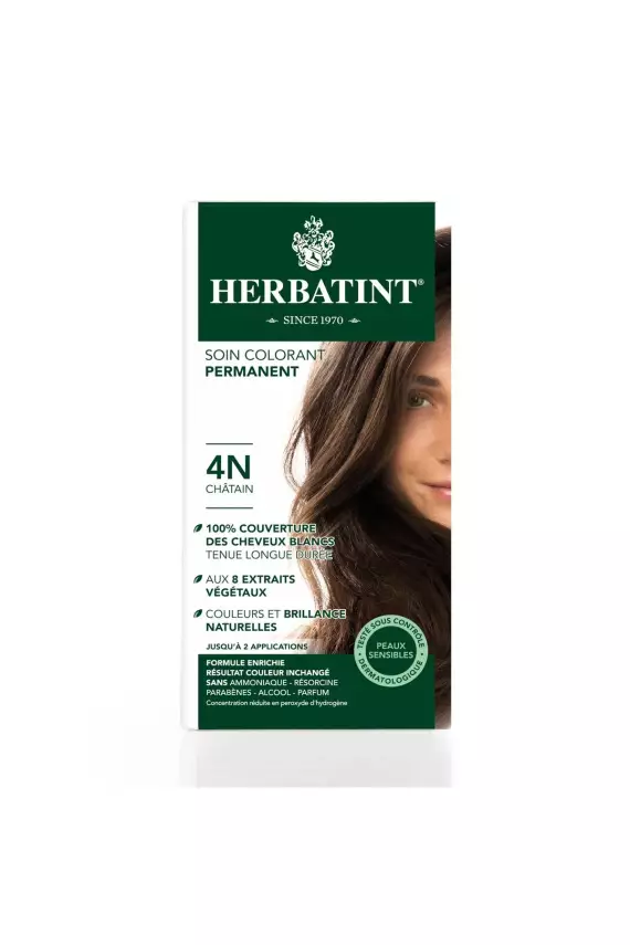 Herbatint 4N Chestnut Kestane Saç Boyası - 1