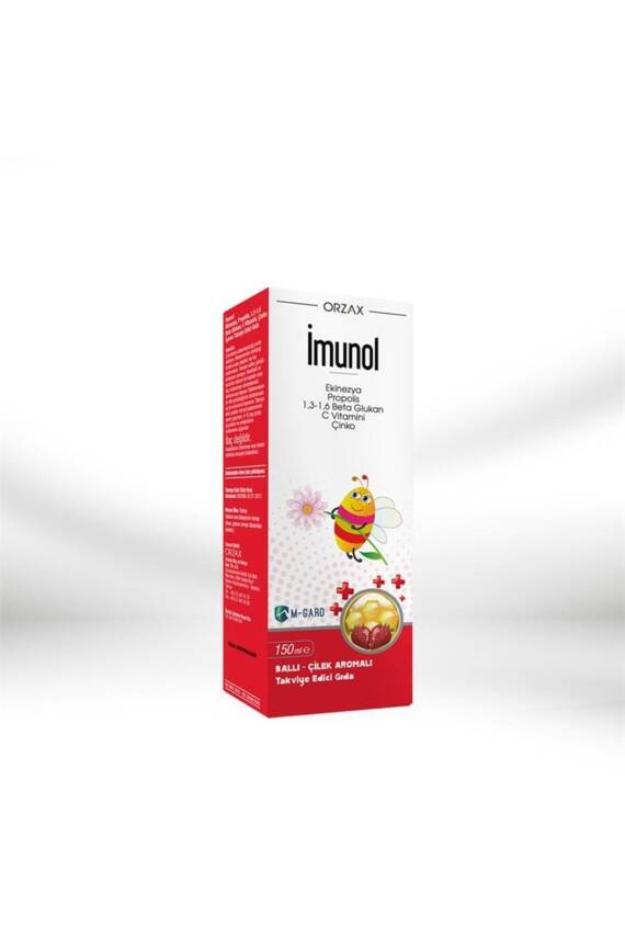 Orzax Imunol Ballı Çilek Aromalı 150 ml Sıvı - 1