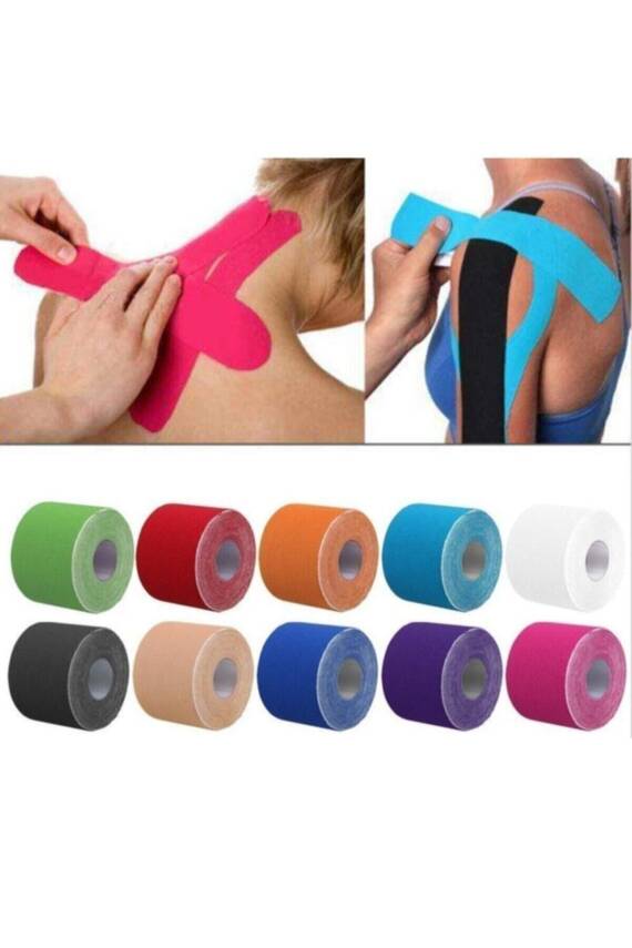 IRON Kınesıo Tape Ağrı Bandı 5cm X 5 Mtr - - 1