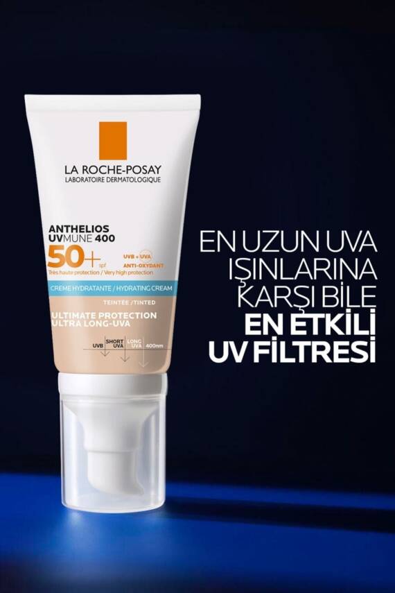 La Roche Posay Anthelios UVmune SPF+50 Hassas Ciltler İçin Yüksek Korumalı Yüz Güneş Kremi 50 ml - 3