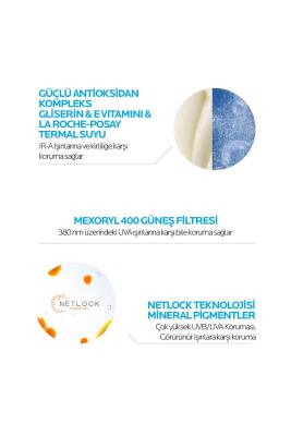 La Roche Posay Anthelios UVmune400 Invisible Fluid Tüm Cilt Tipleri İçin Renkli SPF50+ Yüz Güneş Kremi 50 ml - 3