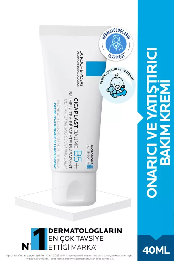 La Roche-Posay Cicaplast Baume B5 40 ml Onarıcı Krem - 1