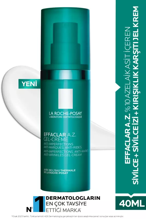 La Roche-Posay Effaclar A.Z. Gel Krem 40 ml - 1