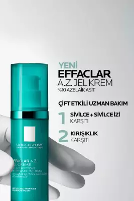 La Roche-Posay Effaclar A.Z. Gel Krem 40 ml - 3