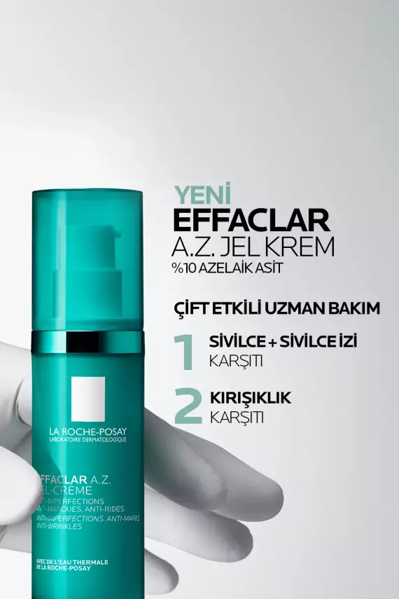 La Roche-Posay Effaclar A.Z. Gel Krem 40 ml - 3