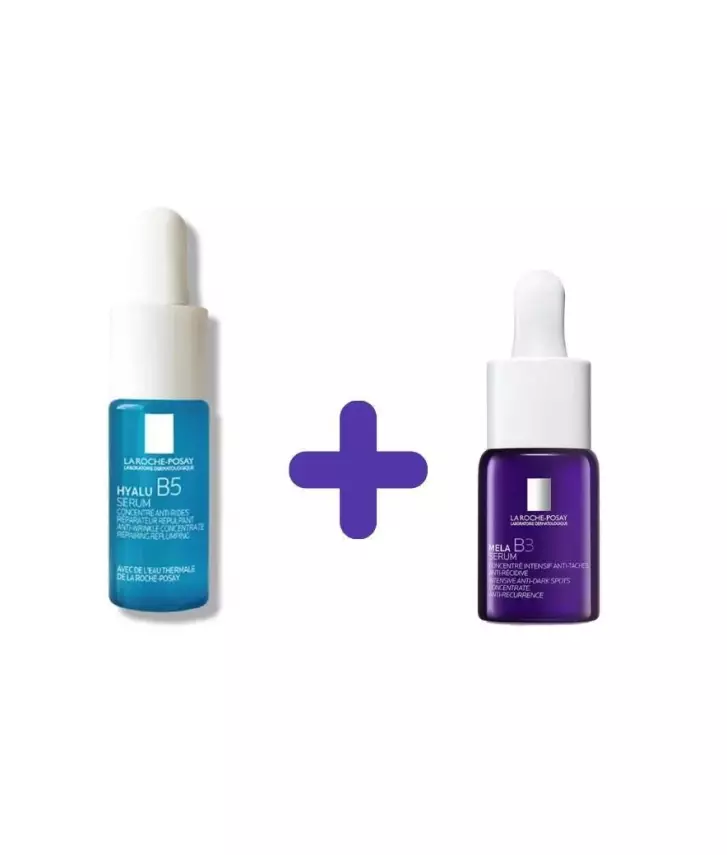 La Roche Posay Mela B3 Leke Karşıtı Serum 10 ml + Hyalu B4 10 ml - 1