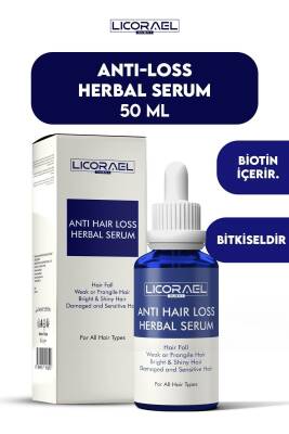 Licorael Dubai Anti Haır Loss Herbal Serum Saç Dökülmesine Karşı Bitkisel Serum 50ml - Licoreal Dubai 