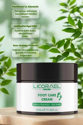 Licorael Dubai Ayak Ve Topuk Çatlak Kremi, Ayak Bakımı, Ayak Kokusu Ve Topuk-FOOT CARE CREAM - 2