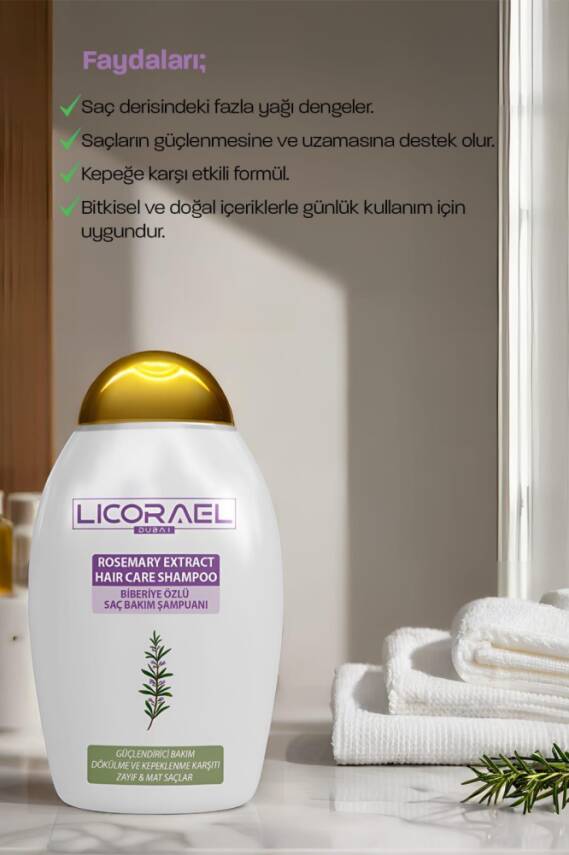 Licorael Dubai BİBERİYE ÖZLÜ SAÇ BAKIM ŞAMPUANI - 2