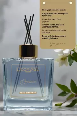 Licorael Dubai ODA KOKUSU - ÇUBUKLU - JASMİNE 100ml - 2