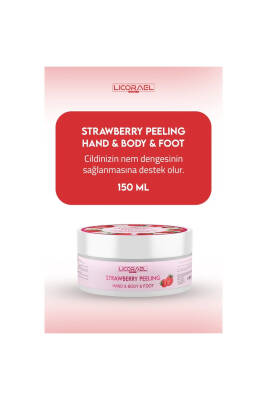 Licorael Dubai Peeling Çilek Aromalı 150ml - Licoreal Dubai 
