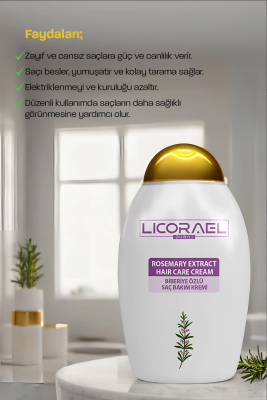 Licorael Dubai Saç Kremi 200ml. Biberiye - 2