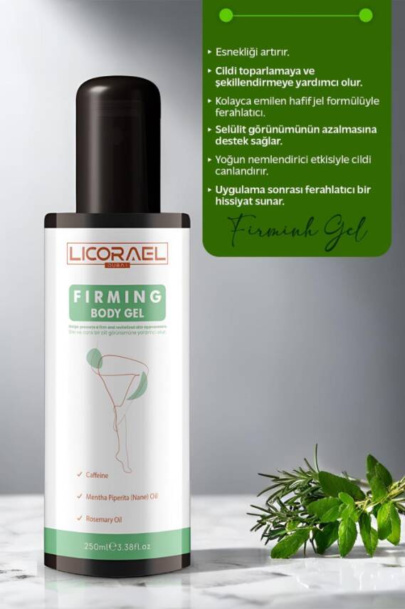 Licorael Dubai Selülit ve Çatlak Karşıtı Bölgesel İncelme ve Sıkılaştırıcı Jel-FIRMING BODY GEL - 3