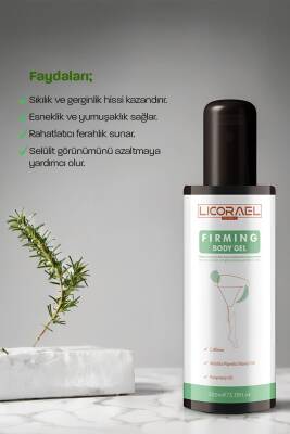 Licorael Dubai Selülit ve Çatlak Karşıtı Bölgesel İncelme ve Sıkılaştırıcı Jel-FIRMING BODY GEL - Licoreal Dubai 