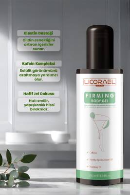Licorael Dubai Selülit ve Çatlak Karşıtı Bölgesel İncelme ve Sıkılaştırıcı Jel-FIRMING BODY GEL - 2