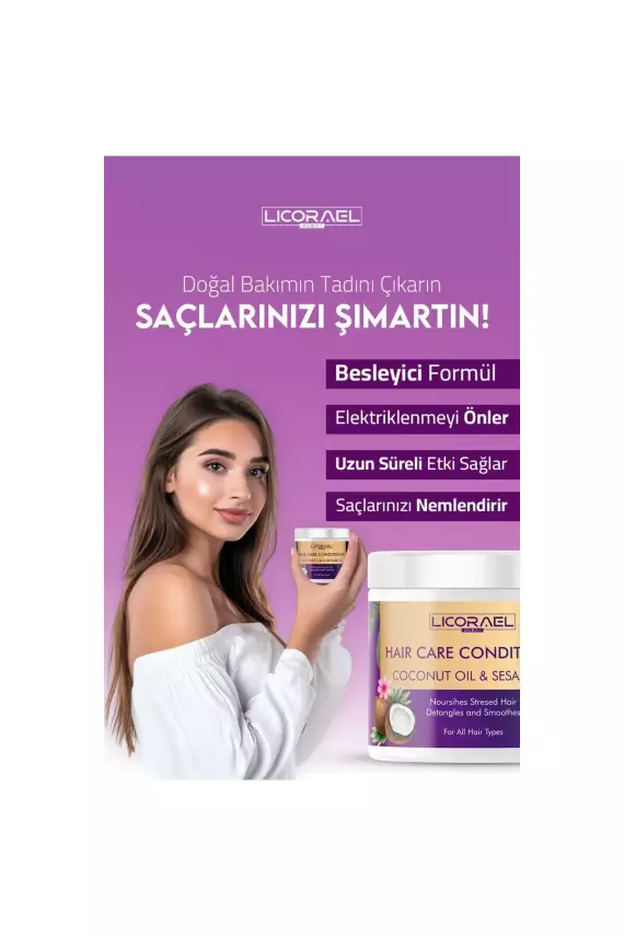 Licorael Dubai Saç Maskesi (HAIR CARE CONDITIONER) 200ml - 2
