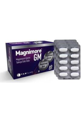 Magnimore Gm Magnezyum içeren Takviye Edici Gıda - Tab İlaç