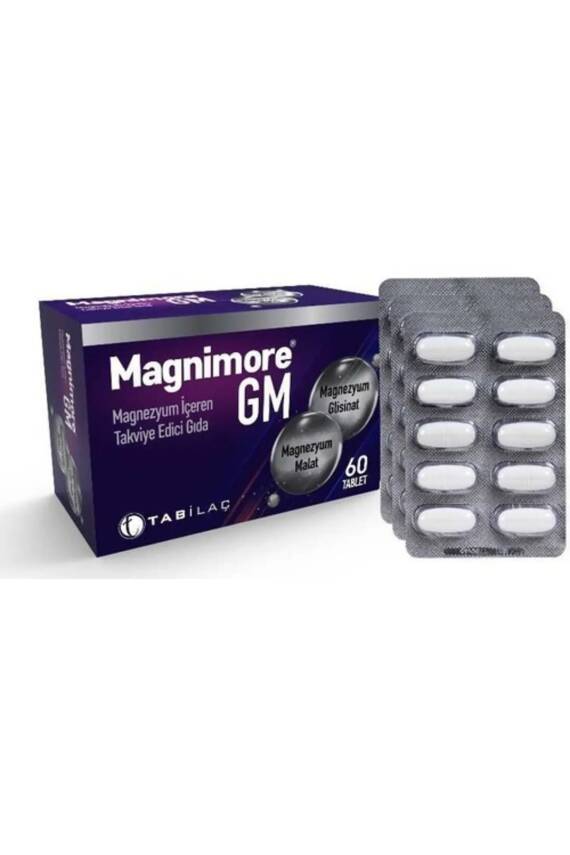Magnimore Gm Magnezyum içeren Takviye Edici Gıda - 1