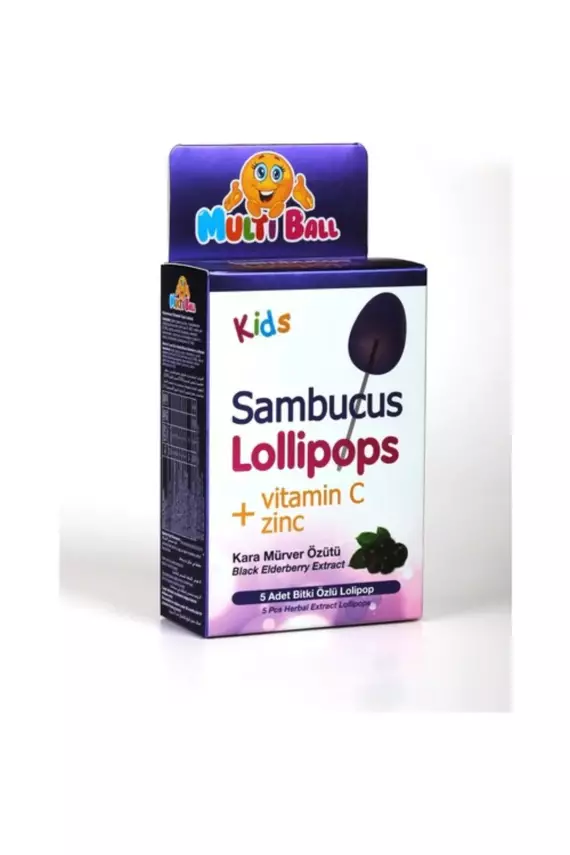 Multiball Kids Sambucus Lollipops - 1