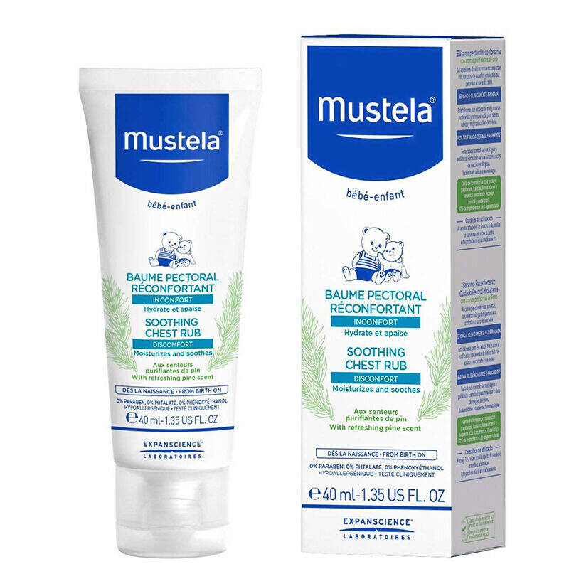 Mustela 40 ml Rahatlatıcı Göğüs Balsamı - 1