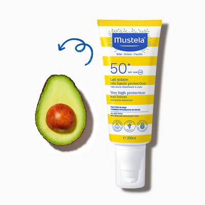 Mustela SPF50+ 200 ML Yüksek Faktörlü Güneş Kremi - 2
