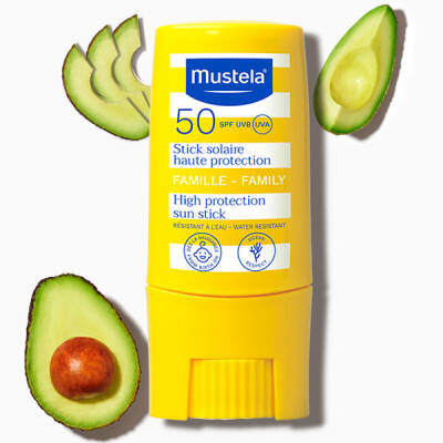 Mustela SPF50+ Çok Yüksek Koruma Faktörlü Güneş Stick 9 ml - Mustela