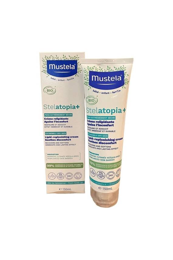 Mustela Stelatopia Cilt Bariyeri Yenileyici - Rahatlatıcı Krem 150ml - 1