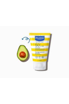 Mustela Yüksek Koruma Faktörlü Spf 50+ 100 Ml Bebek Güneş Kremi - Mustela