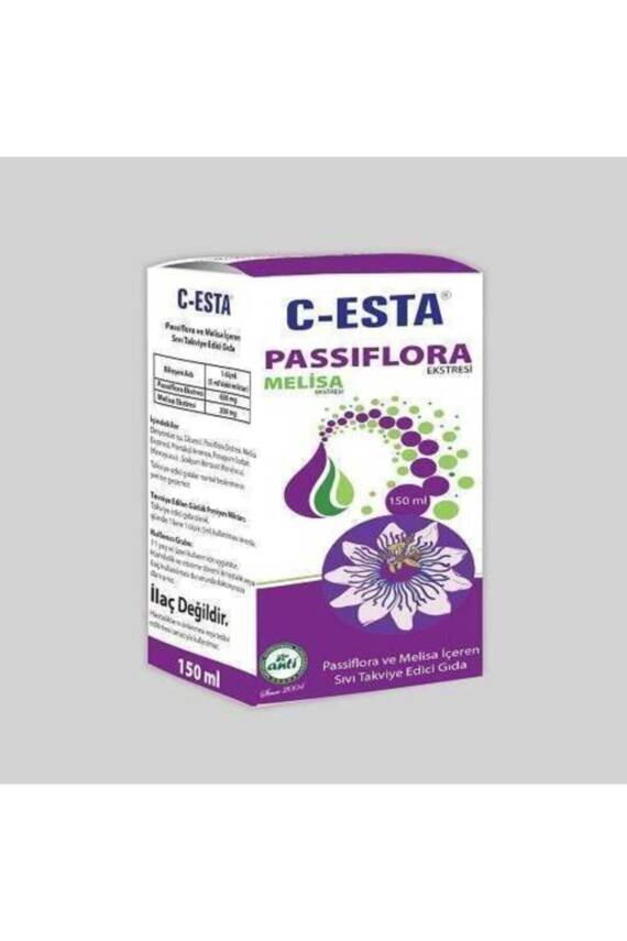 NATUREL C-esta Passiflora Melisa Ekstresi Şurubu 150ml - 1