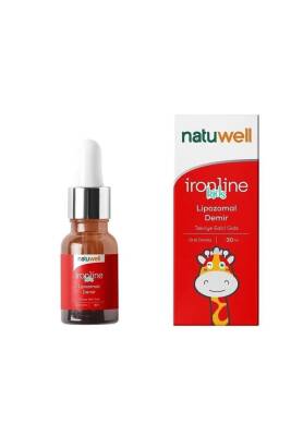 NatuWell Ironline Kids Lipozomal Demir 30 ml Damla - Natuwell
