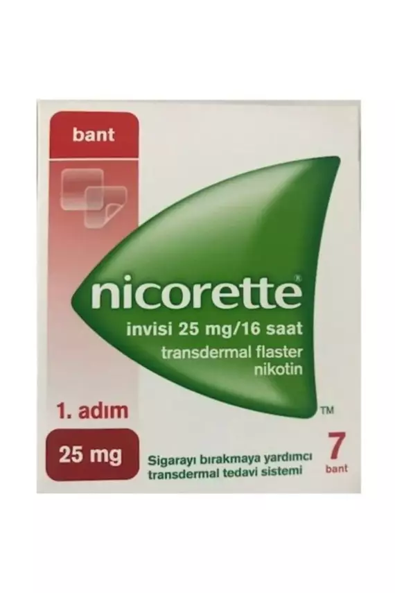 Nicorette 1. Adım 25 Mg Nikotin Bandı 7'li - 1