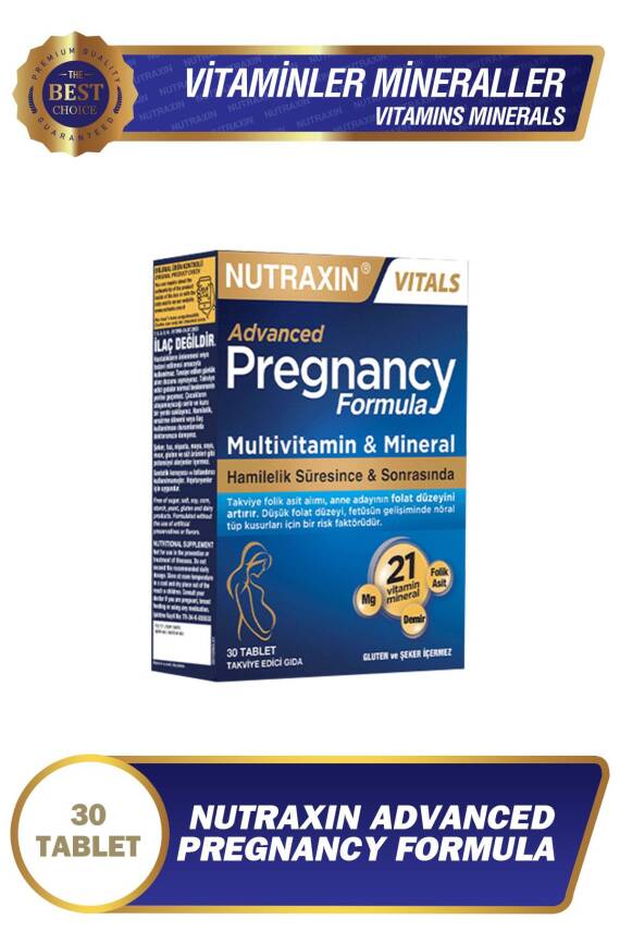 Nutraxin Advanced Pregnancy Formula 30 Tablet - 1