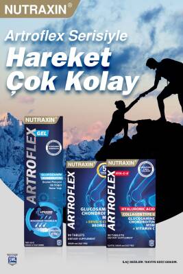 Nutraxin Artroflex - Glukozamin Gıda Takviyesi 90 Tablet - Glukozamin Kondroitin MSM Bromelain Seytan pençesi - 3