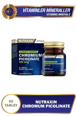 Nutraxin Chromium Picolinate 200 mcg 90 Tablet - 1
