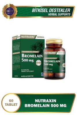 Nutraxin Herbal Bromelain 500 Mg Ananas 60 Tablet - Nutraxin