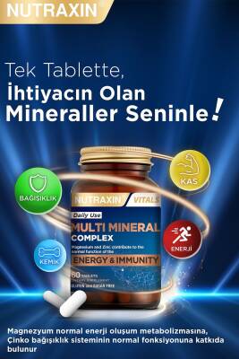 Nutraxin Multivitamin Mineral Immune 60 Tablet - 2