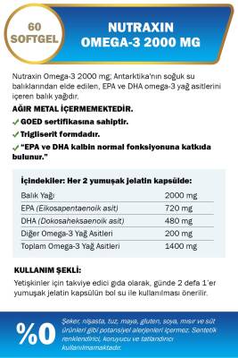 Nutraxin Omega3 2000mg 60 Tablet - 3