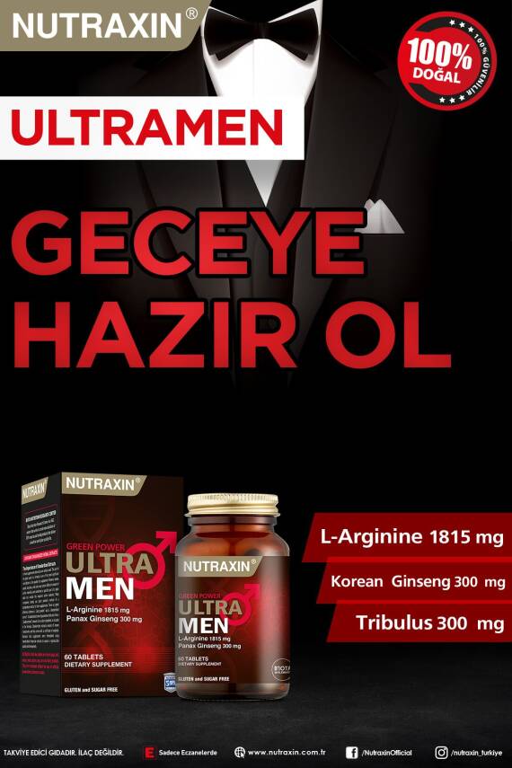 Nutraxin Ultra Men 60 Tablet - 3