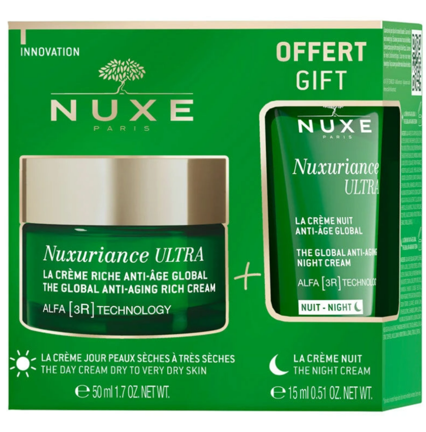 Nuxe Nuxuriance Ultra Anti Aging Rich Cream 50 ml + 15 ml Gece Kremi HEDİYE - 1