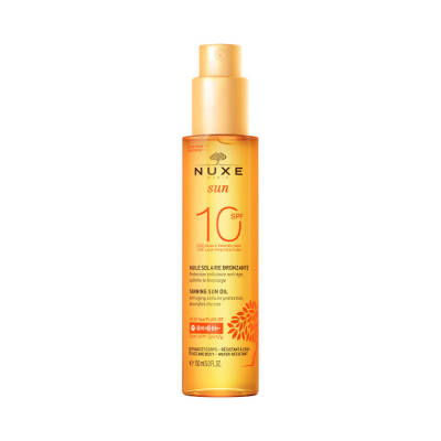 Nuxe Sun Bronzlaştırıcı Yüz ve Vücut Yağı SPF10 150 ml - Nuxe