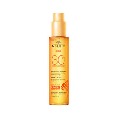 Nuxe Sun Bronzlaştırıcı Yüz ve Vücut Yağı SPF30 150 ml - Nuxe