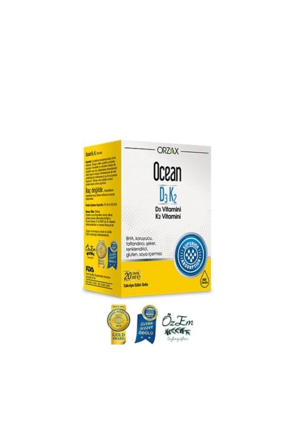 Ocean D3k2 Damla 20 ml - 1