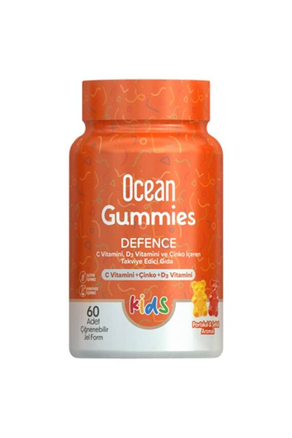Ocean Gummies Defence 60 Çiğnenebilir Form - 1