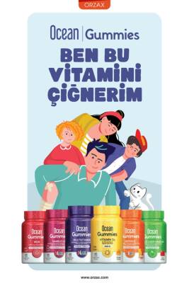 Ocean Gummies Sambucus 60 Adet Çiğnenebilir Jel Form - 2