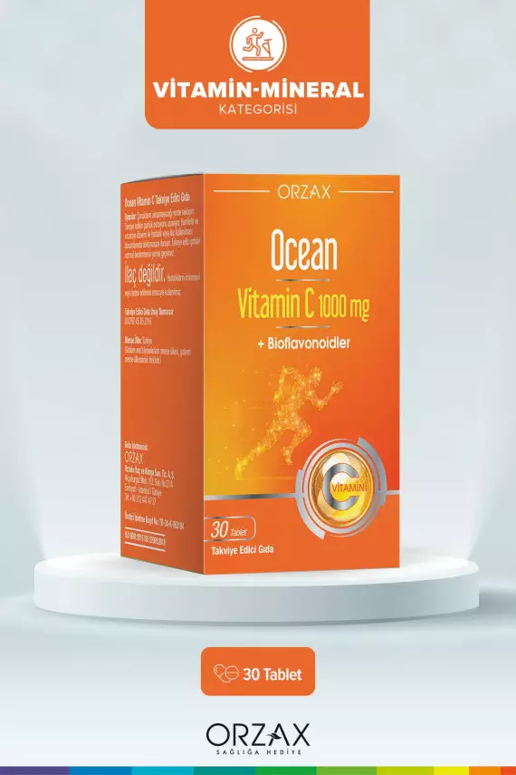 Ocean Vitamin C 1000 Mg 30 Tablet - 1