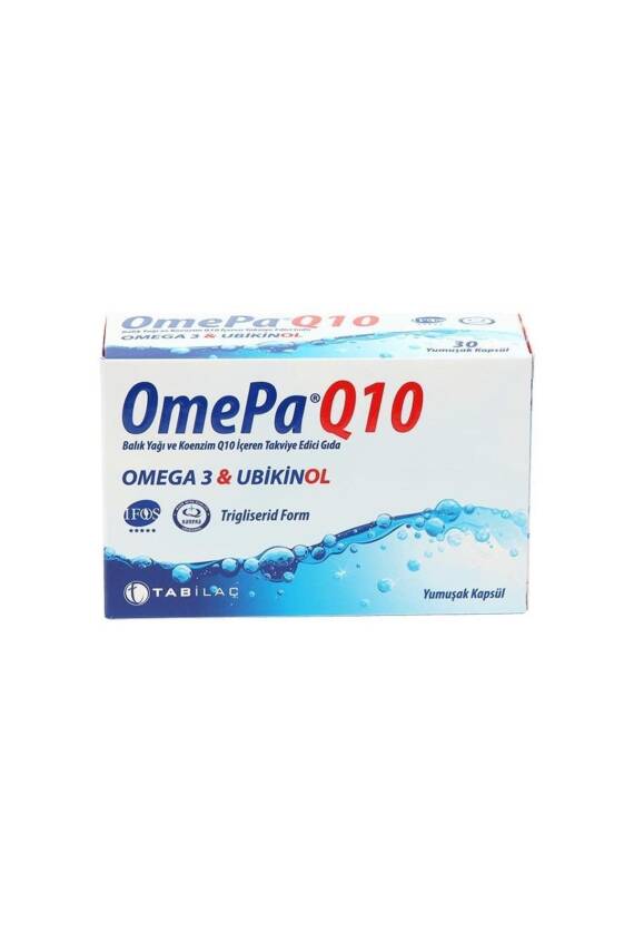 Omepa Q10 Omega 3 Ve Ubikinol 60 Kapsül - 1